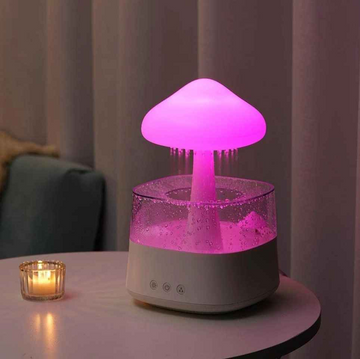 Rain Diffuser Humidifier Lamp