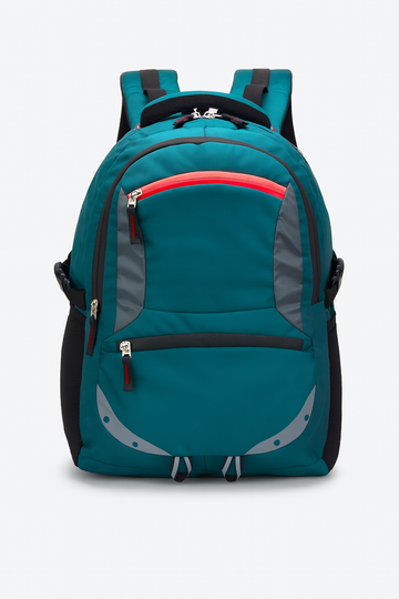 Stylish Teal Blue Backpack | School, College & Travel Bag