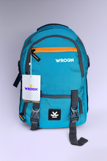 WROGN Stylish Blue Backpack with USB Charging Port