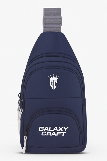 Galaxy Craft Crossbody Sling Bag for Men & Women | Stylish Casual Shoulder Bag | Travel, College & Outdoor Use (Navy Blue)
