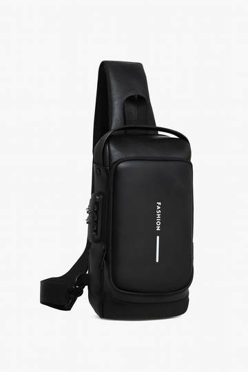 Stylish Anti-Theft Sling Bag with USB Charging Port – Waterproof Crossbody Backpack for Men & Women